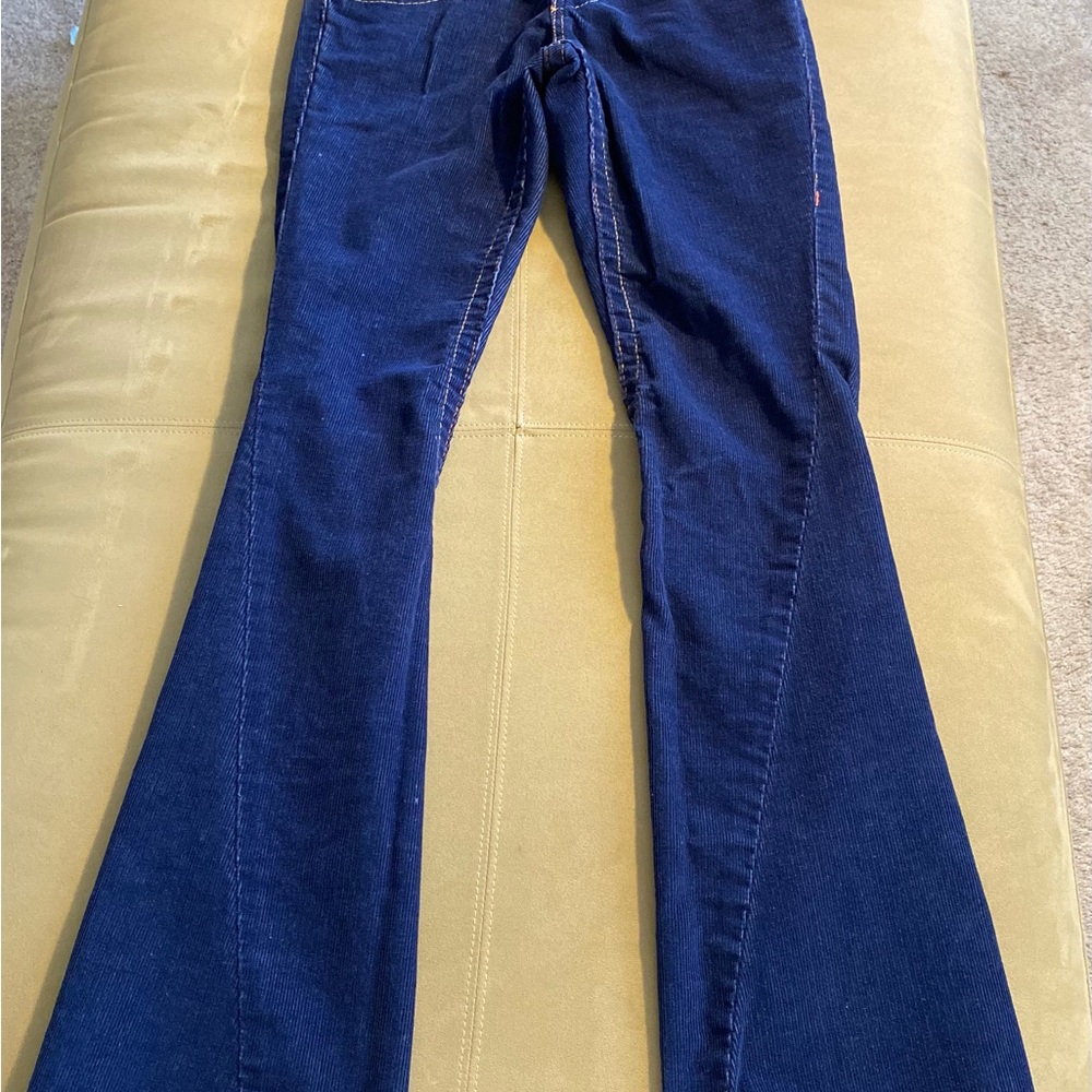 True Religion Navy Flare Jeans